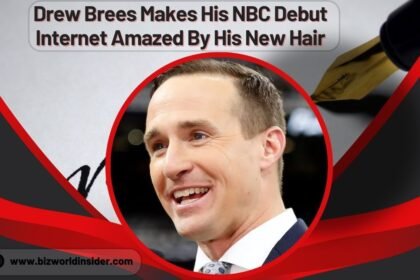 drew brees makes his nbc debut, internet amazed by his new hair