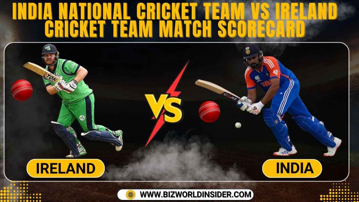 india national cricket team vs ireland cricket team match scorecard