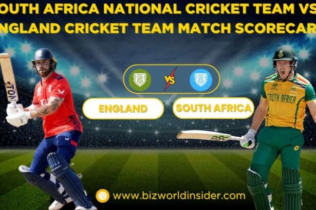 south africa national cricket team vs england cricket team match scorecard